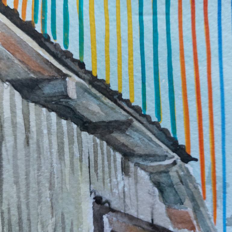 Original Contemporary Landscape Painting by Tamar Nakaidze