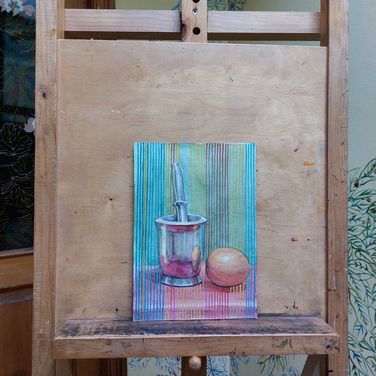Original Contemporary Still Life Painting by Tamar Nakaidze