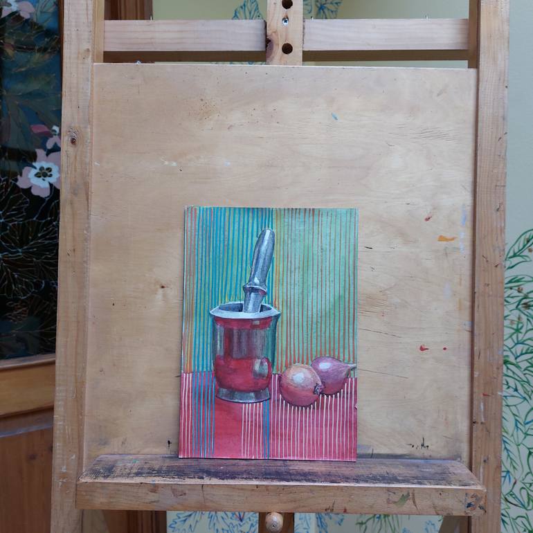 Original Contemporary Still Life Painting by Tamar Nakaidze