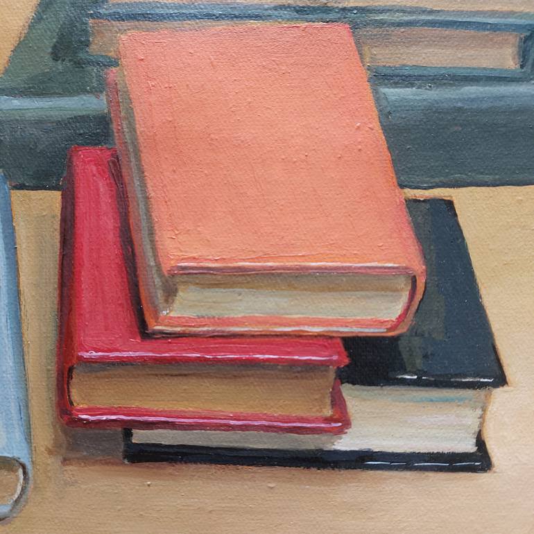 Original Realism Still Life Painting by Tamar Nakaidze