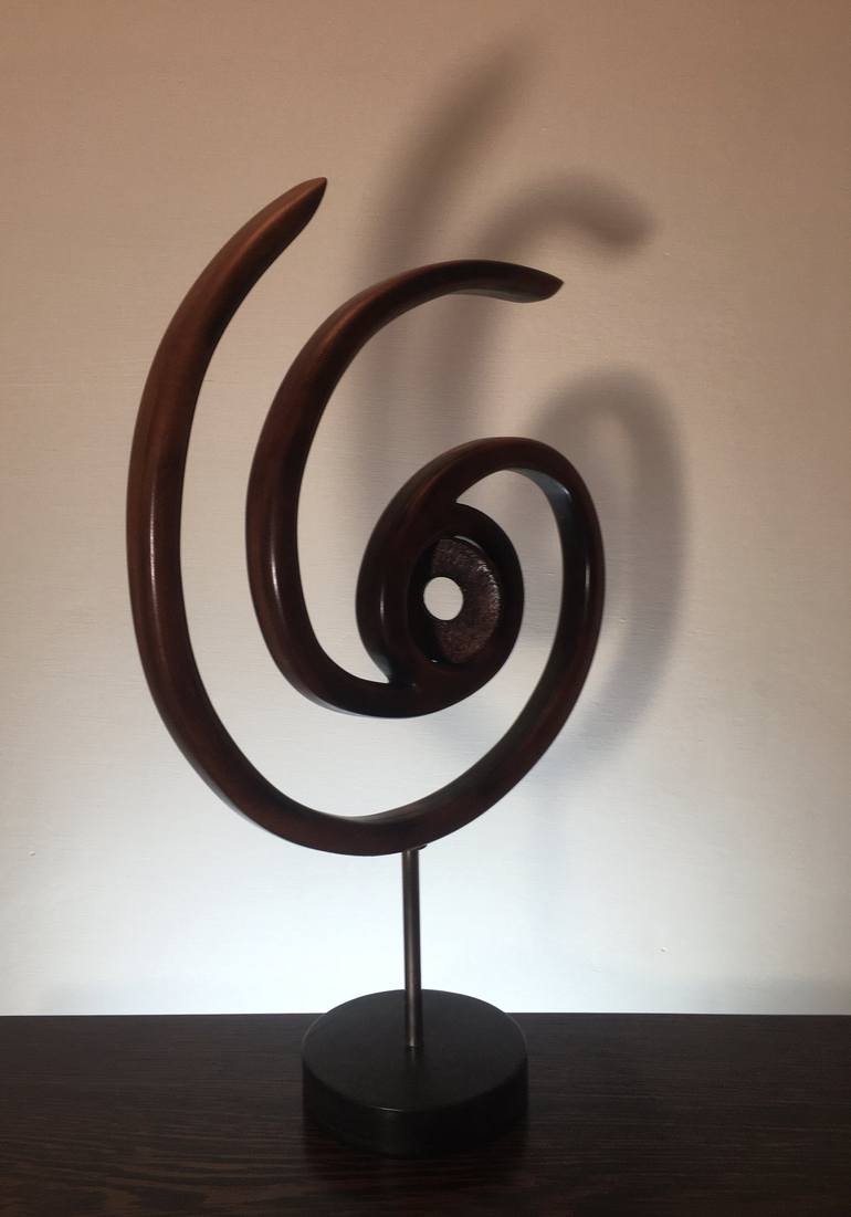 Original Modernism Abstract Sculpture by Escon Escon