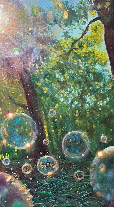 Original Photorealism Nature Paintings by Kristina Temnikova