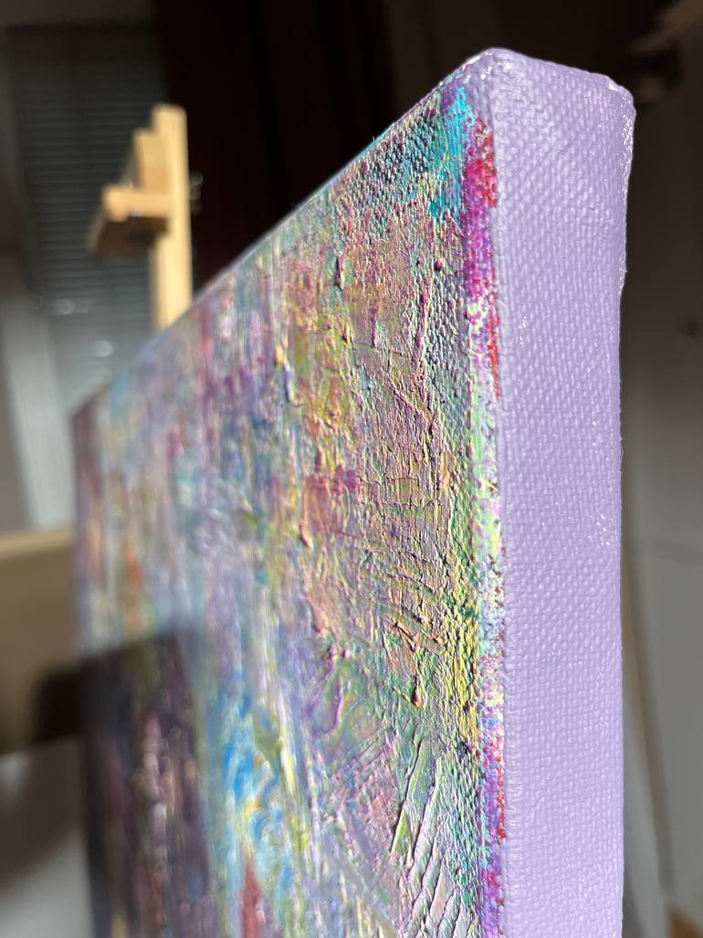 Original Abstract Expressionism Abstract Painting by Kristina Temnikova
