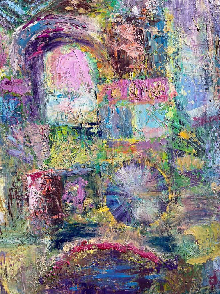 Original Abstract Expressionism Abstract Painting by Kristina Temnikova