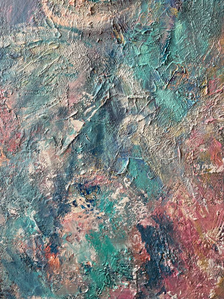 Original Abstract Expressionism Animal Painting by Kristina Temnikova