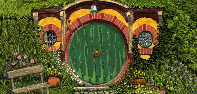 Original Realism Fantasy Painting by Augustus Bucci