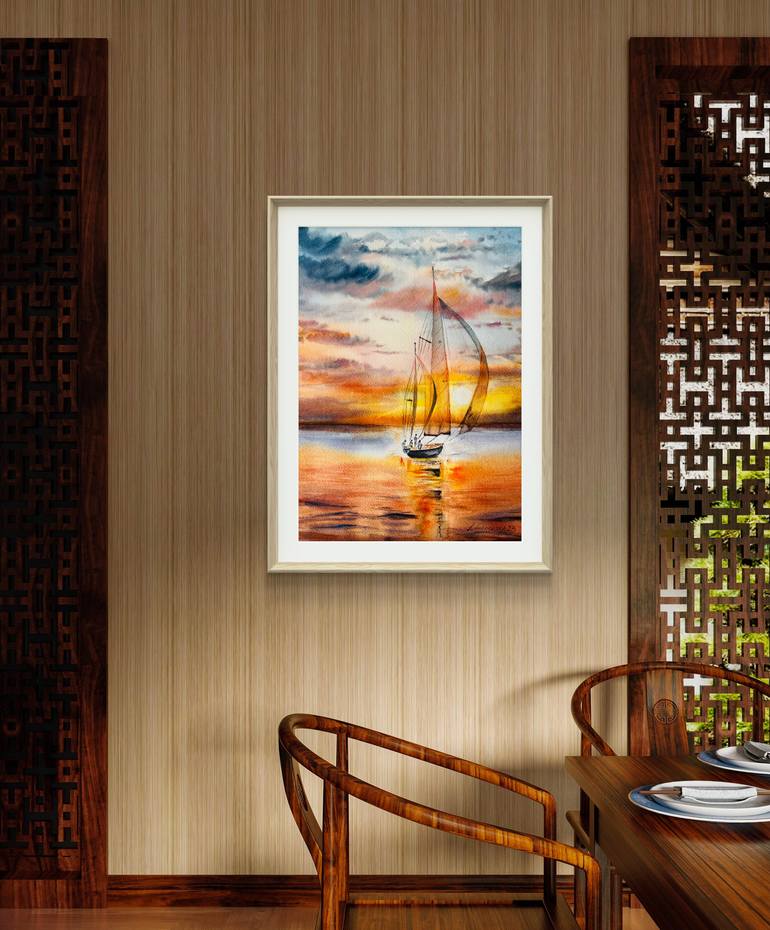 Original Realism Seascape Painting by Irina Ivanovska