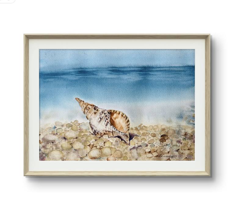 Original Realism Beach Painting by Irina Ivanovska