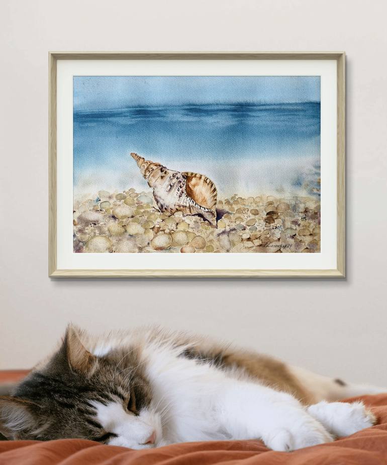 Original Realism Beach Painting by Irina Ivanovska