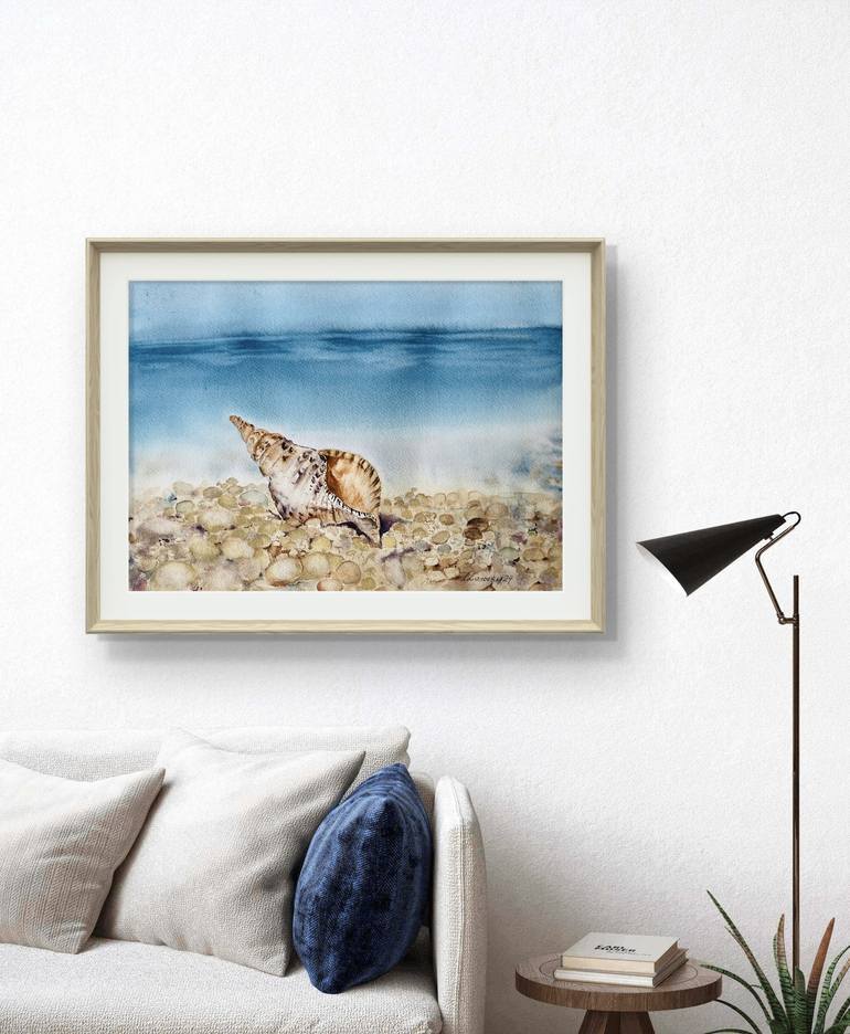Original Realism Beach Painting by Irina Ivanovska