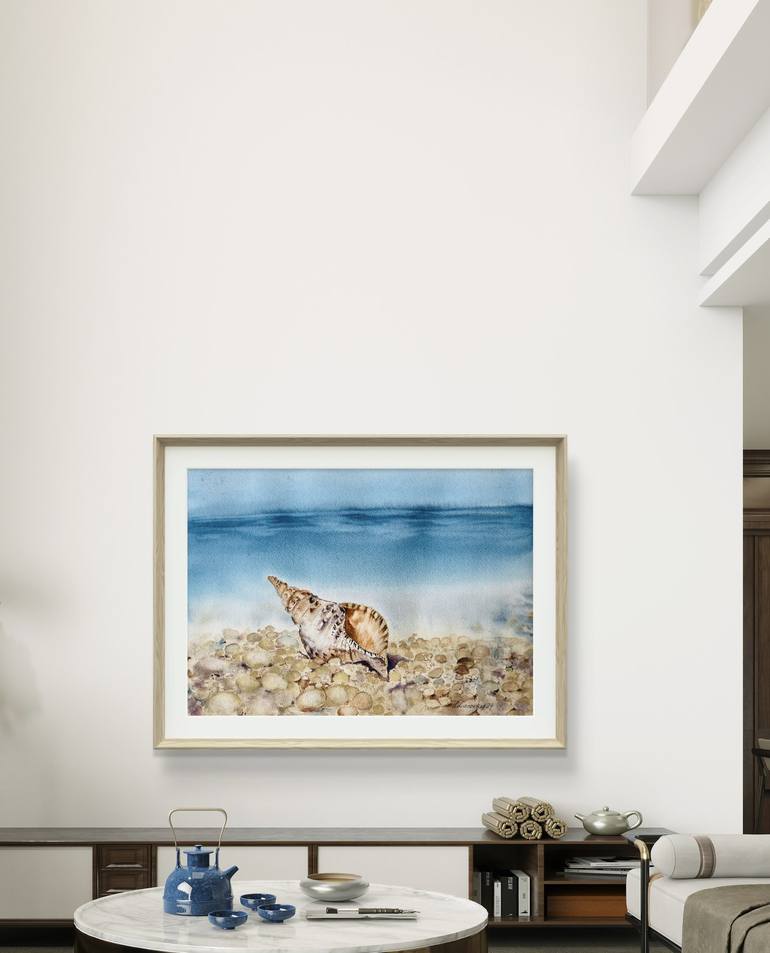 Original Realism Beach Painting by Irina Ivanovska
