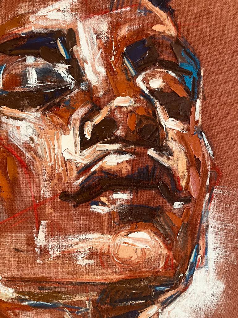 Original Contemporary People Painting by Lo Le Conte Des Floris