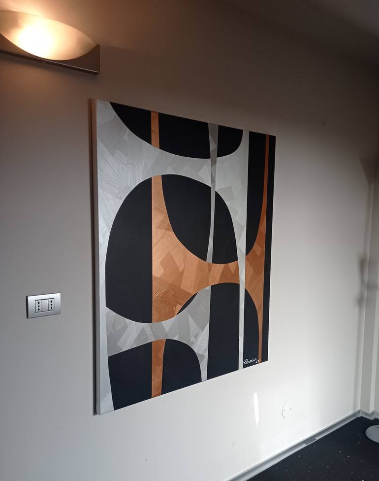 Original Abstract Painting by Massimo Passarino