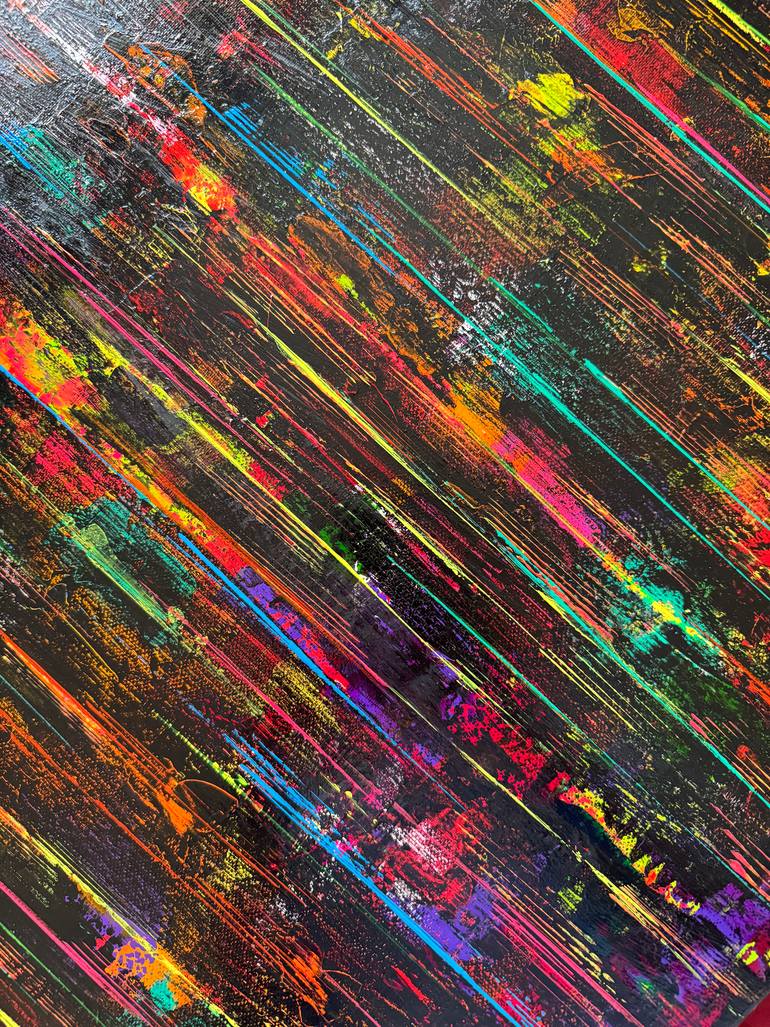 Original Abstract Expressionism Abstract Painting by Lilit Marukyan