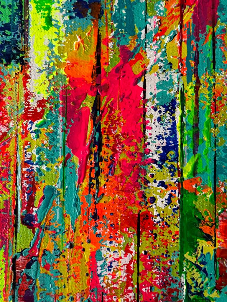 Original Abstract Expressionism Abstract Painting by Lilit Marukyan