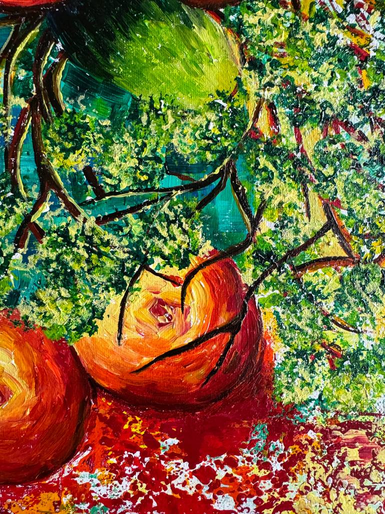 Original Abstract Expressionism Abstract Painting by Lilit Marukyan