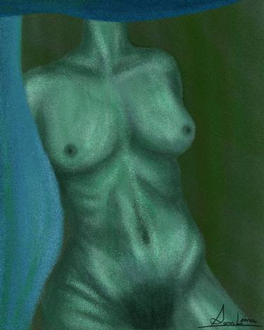 Original Contemporary Nude Digital by Samara De Lima