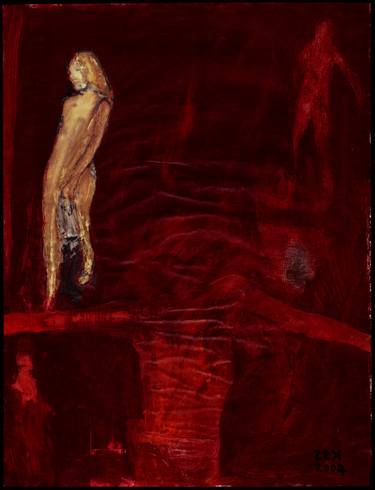 Original Surrealism Nude Paintings by Zekiye Karayilan