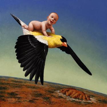 Flying Baby (Goldfinch) thumb