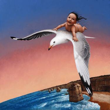 Flying Baby (Seagull) thumb