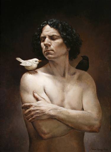 Original Figurative Nude Paintings by steven kenny