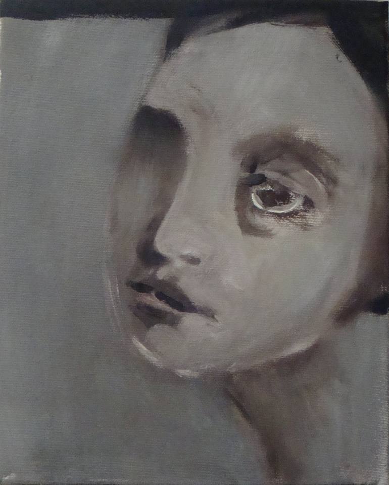 Portret Painting by Waldrada Onzea | Saatchi Art