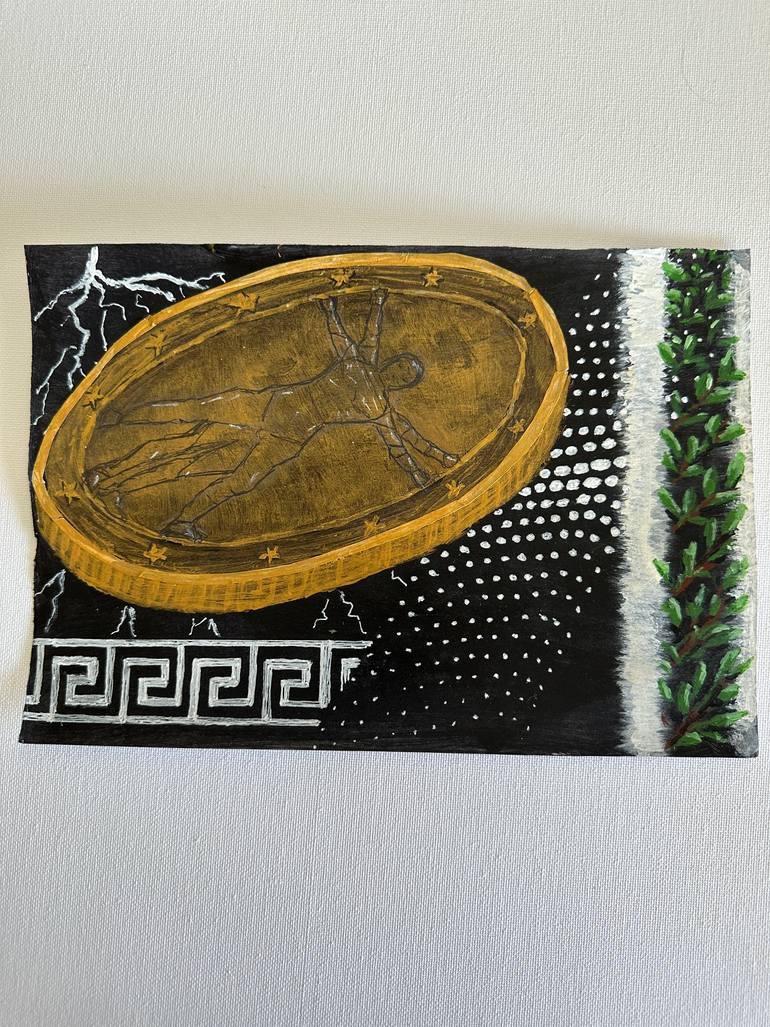 Original Abstract Painting by Anton Art