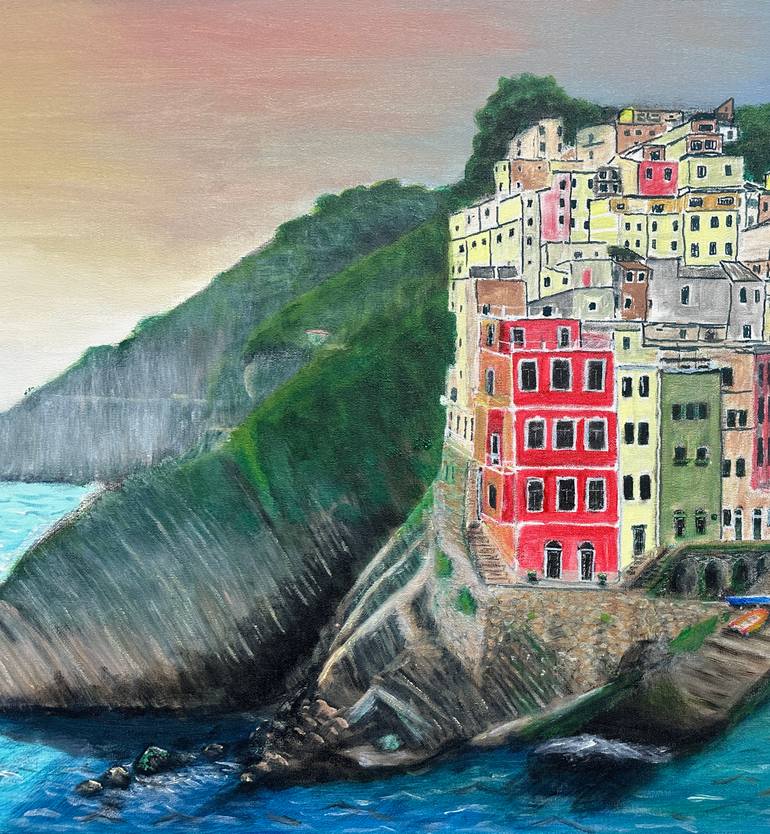 Original Classicism Nature Painting by Anton Art