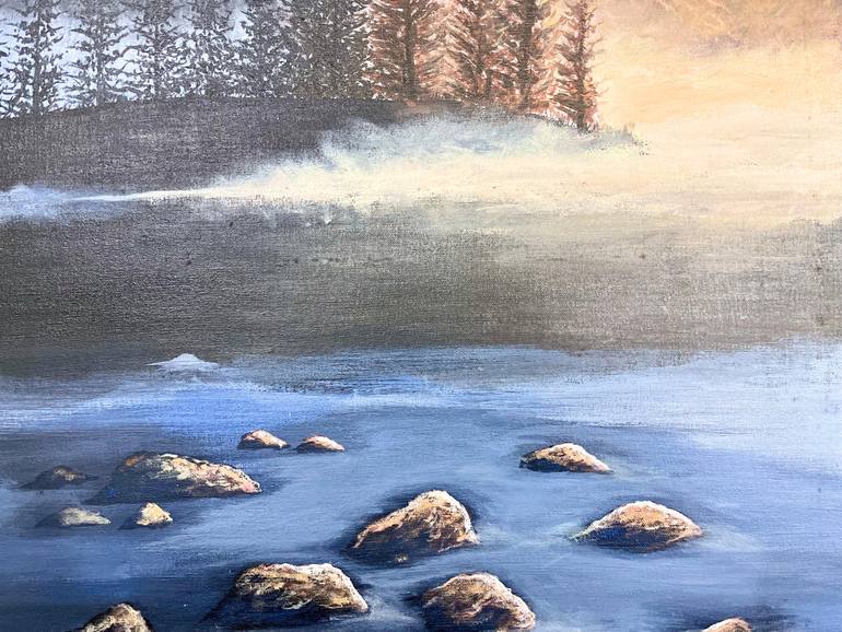Original Realism Landscape Painting by Aina Fatima