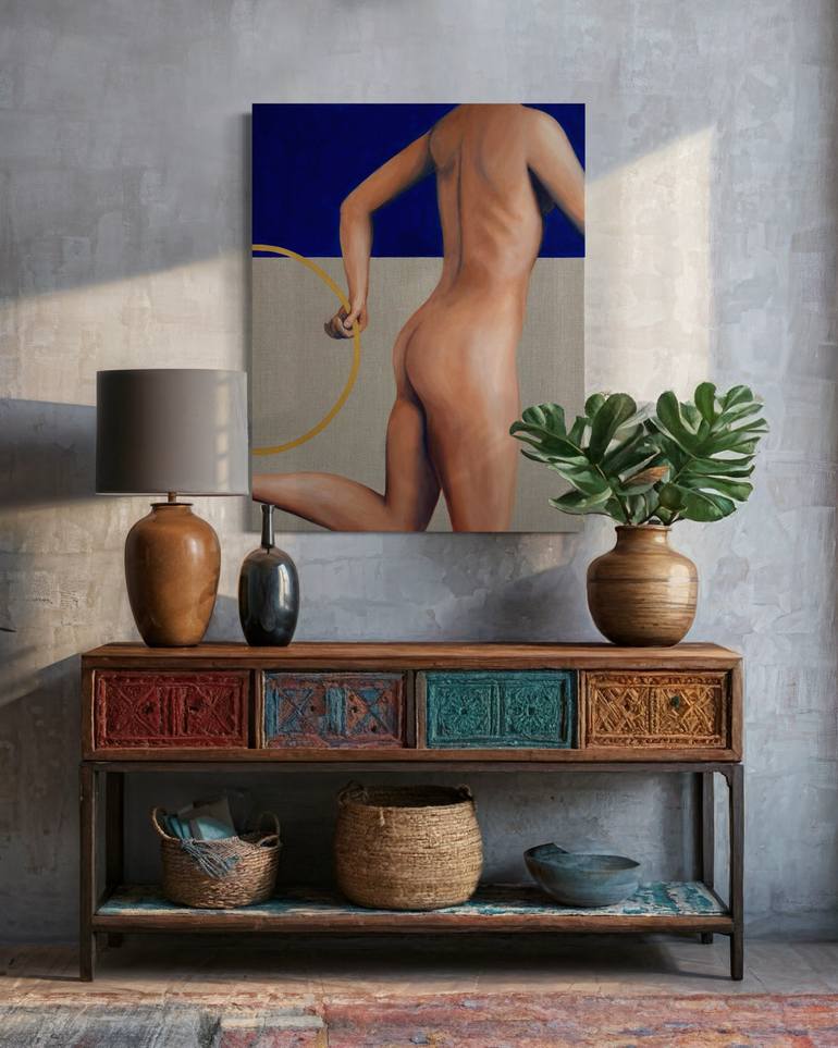 Original Contemporary Women Painting by Savakna Marlin