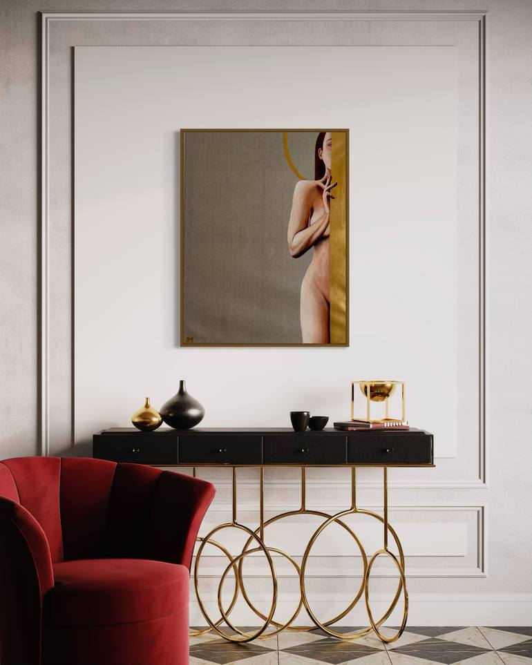 Original Contemporary Women Painting by Savakna Marlin