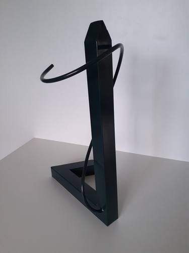 Original Art Deco Abstract Sculpture by Stephane Binet