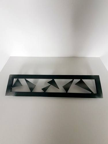 Original Art Deco Abstract Sculpture by Stephane Binet