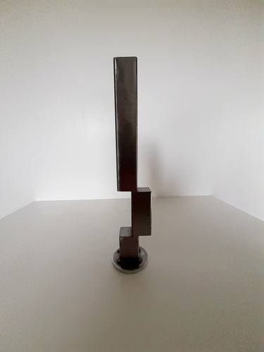 Original Art Deco Abstract Sculpture by Stephane Binet