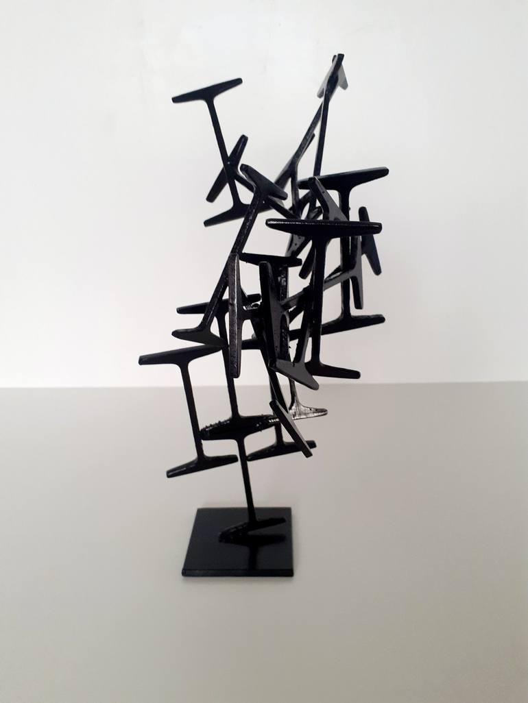 Original Abstract Expressionism Abstract Sculpture by Stephane Binet