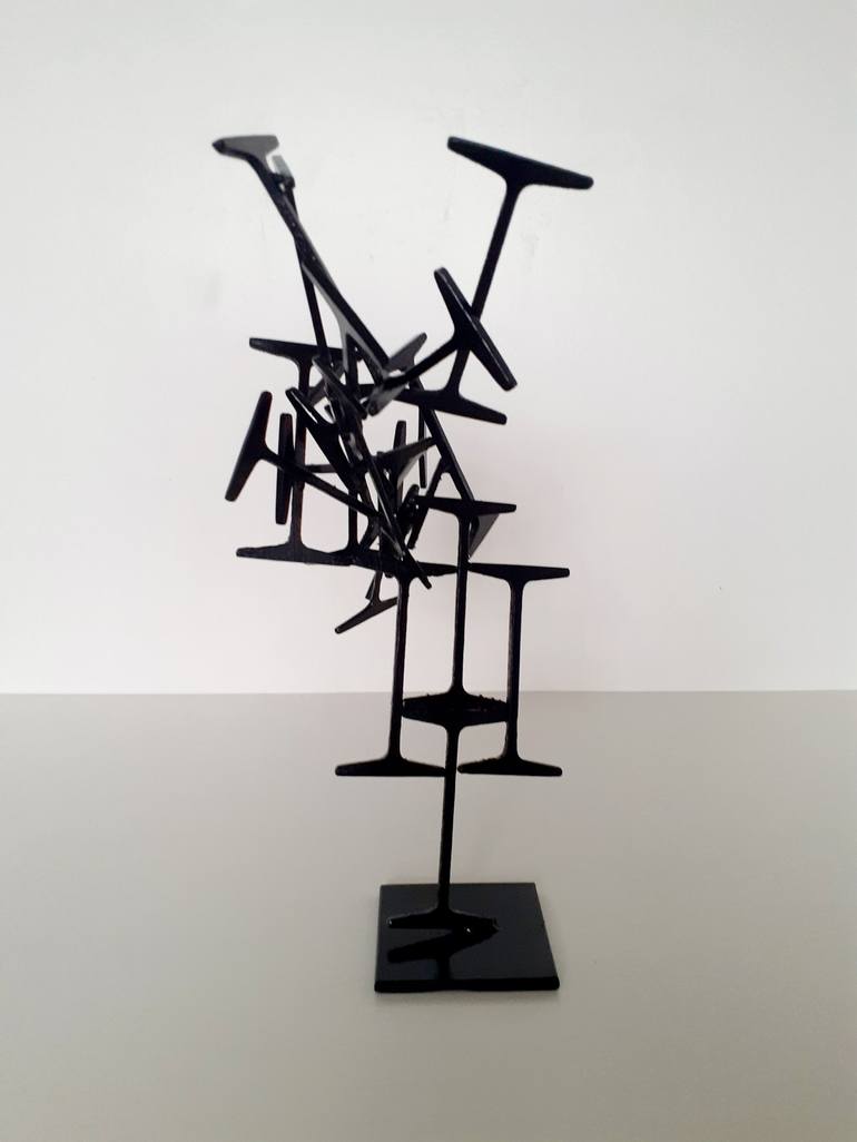 Original Abstract Expressionism Abstract Sculpture by Stephane Binet