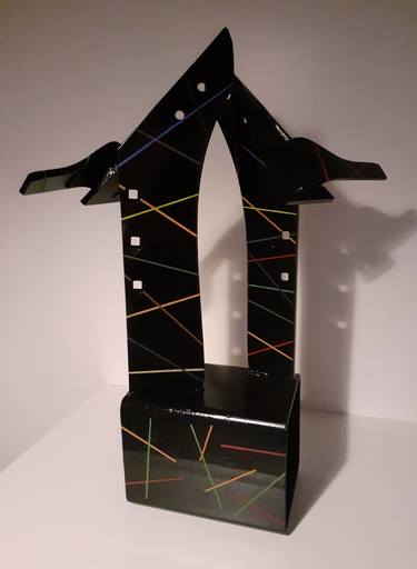 Original Abstract Expressionism Animal Sculpture by Stephane Binet