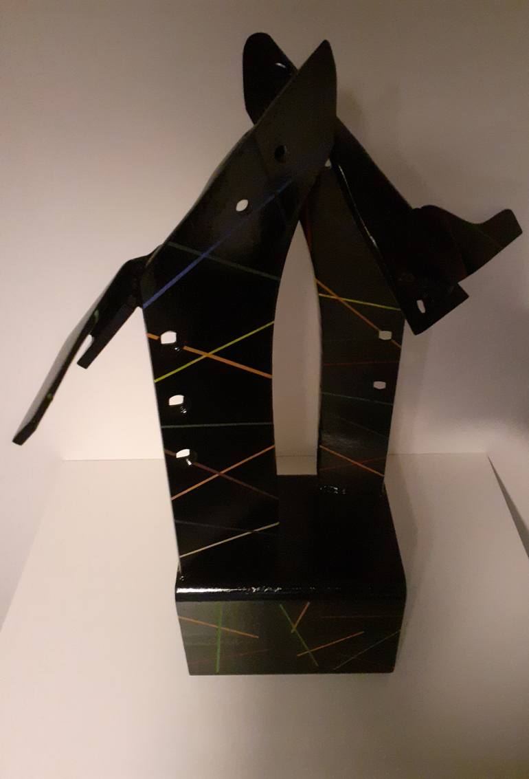 Original Abstract Expressionism Animal Sculpture by Stephane Binet
