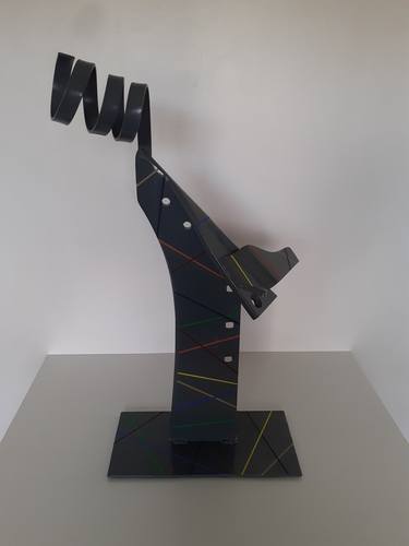 Original Abstract Expressionism Animal Sculpture by Stephane Binet