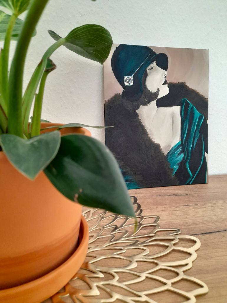 Original Contemporary People Painting by Julia Gessner