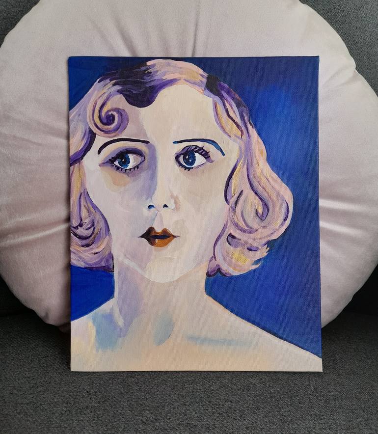 Original Conceptual People Painting by Julia Gessner