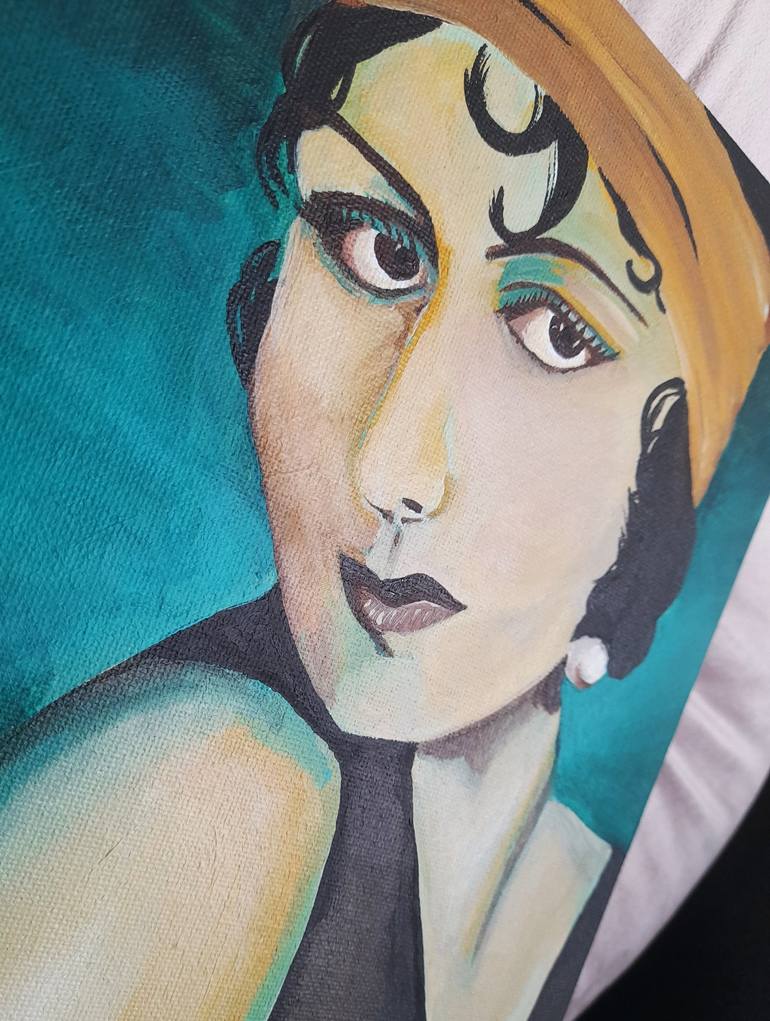 Original Contemporary People Painting by Julia Gessner