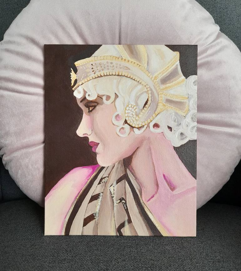 Original Contemporary People Painting by Julia Gessner