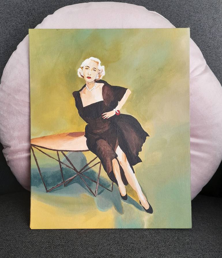 Original Contemporary People Painting by Julia Gessner