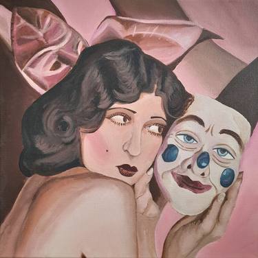 Original Contemporary People Painting by Julia Gessner