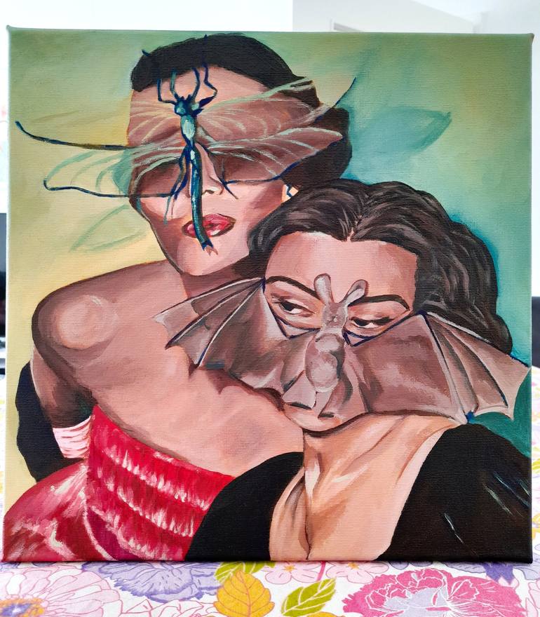 Original Contemporary People Painting by Julia Gessner