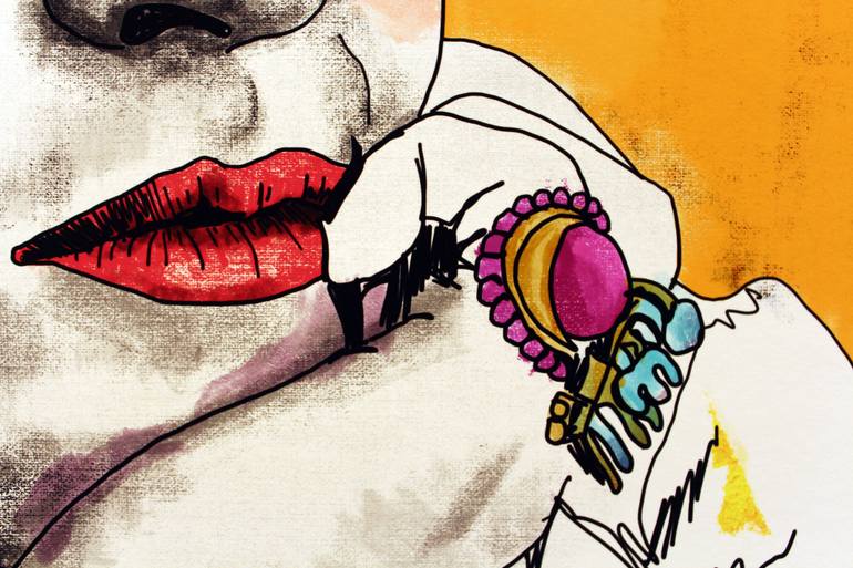 Original Digital Art People Digital by Kübra KöprülüoğLu AşAnlı