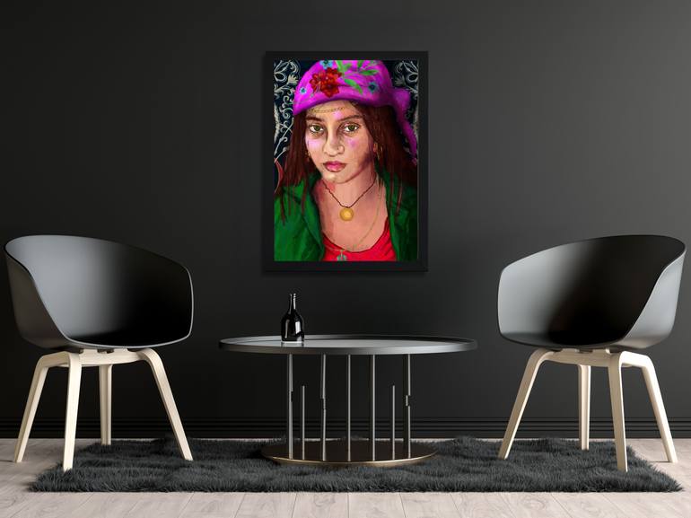 Original Contemporary People Digital by Kübra KöprülüoğLu AşAnlı