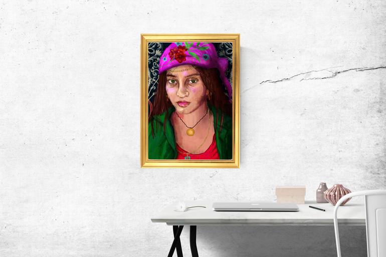 Original Contemporary People Digital by Kübra KöprülüoğLu AşAnlı