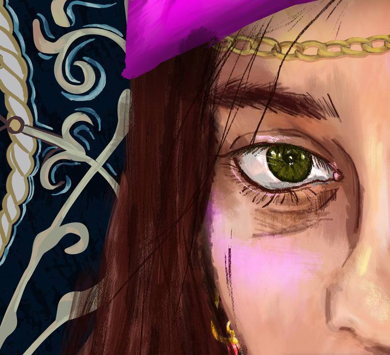 Original Contemporary People Digital by Kübra KöprülüoğLu AşAnlı